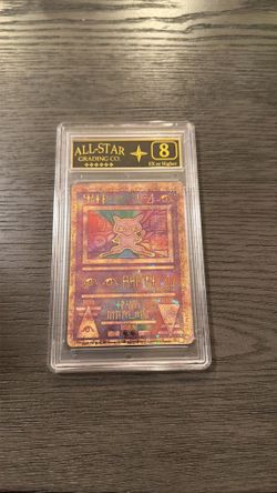 2000 Pokemon Movie Ancient Mew Promo Card.