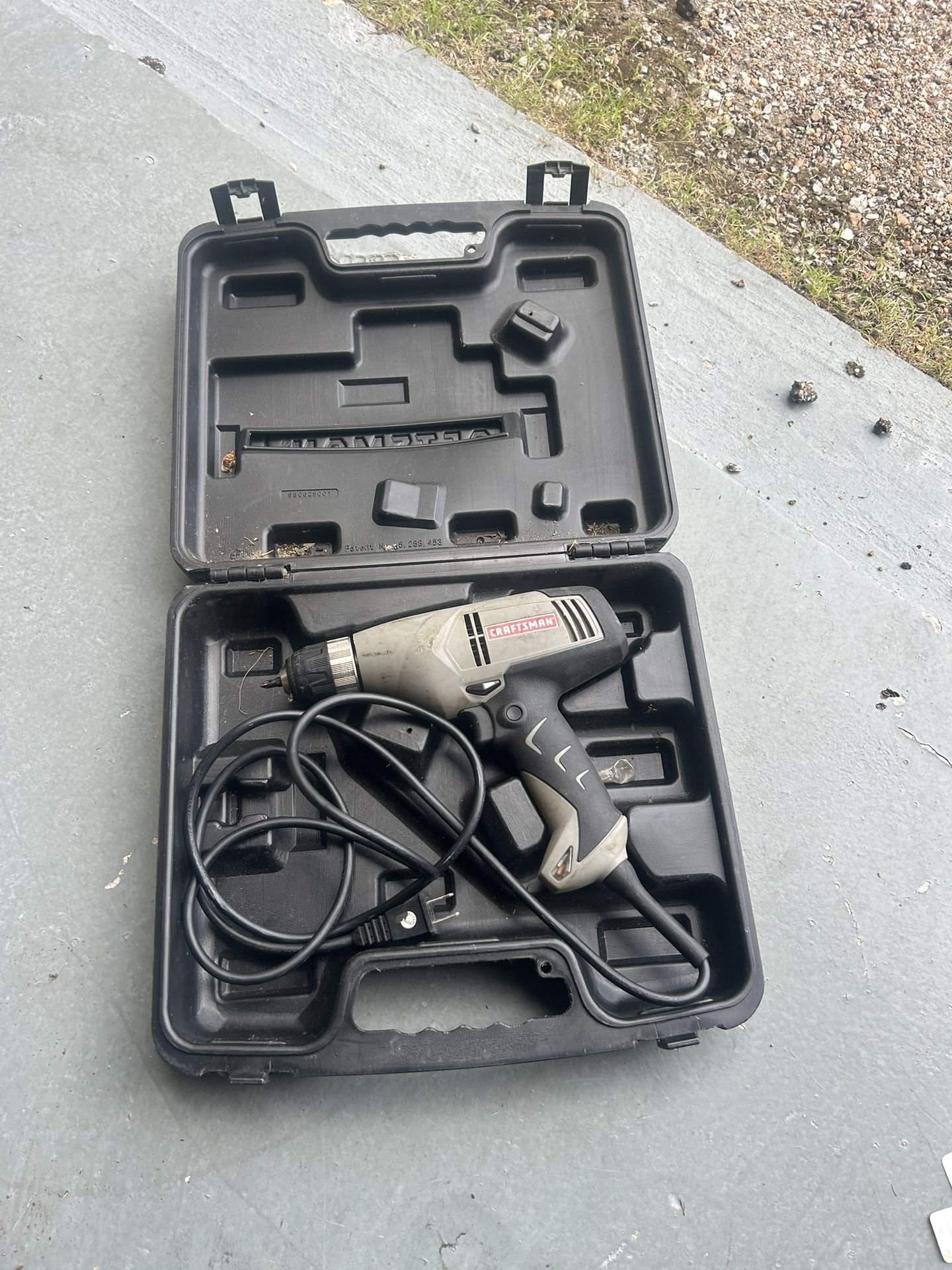 Craftsman Corded Drill W/case