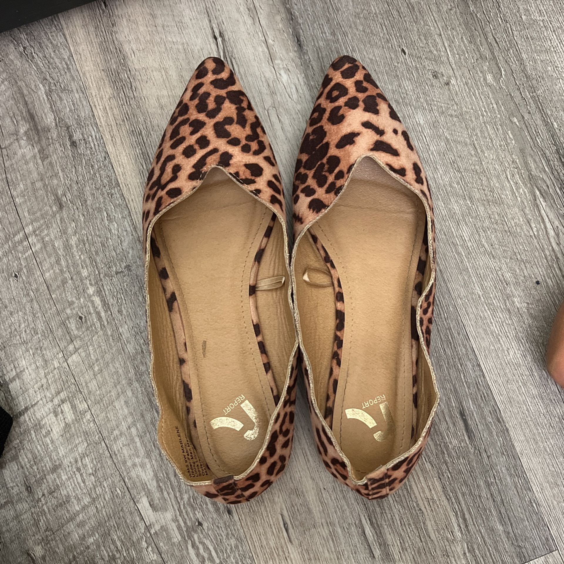 Cheetah Print Flats/Dolly Shoes 