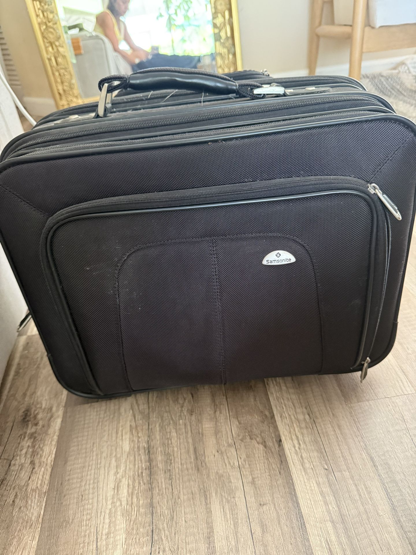 Samsonite Rolling Desk Briefcase