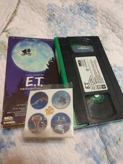 ET green vhs with hologram
