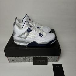 New Air Jordan 4 Midnight Navy 5.5Y