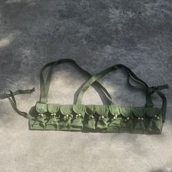 Vietnamese War Ammo Pouch Chest Belt