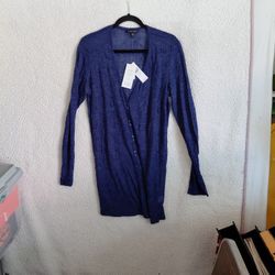 Eileen Fisher  ( Long Sleve Blouse)