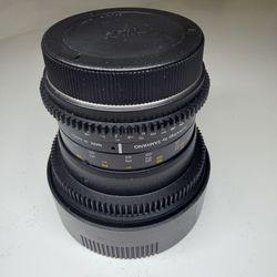 12mm Rokinon (fish-eye) EF-Mount