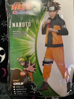Naruto Shippuden Child Costume Large 12-14