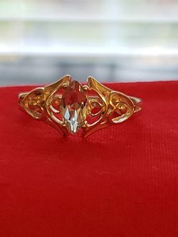 Sterling Silver Aquamarine Ring