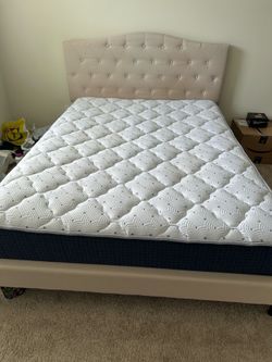 Mattress and headboard