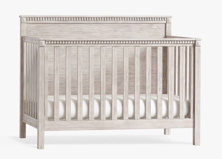 Pottery Barn Rory 4in1 Convertible Crib in Weathered White for Sale