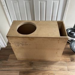 12” Subwoofer Box Ported 📦 