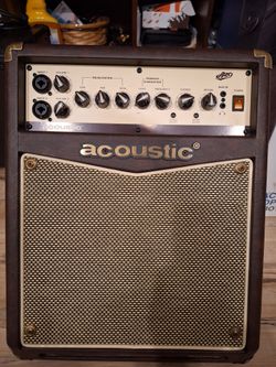 BRAND NEW (NO BOX): ACOUSTIC A20 20W Acoustic Guitar Amplifier _ CASH ONLY, PUBLIC MEET