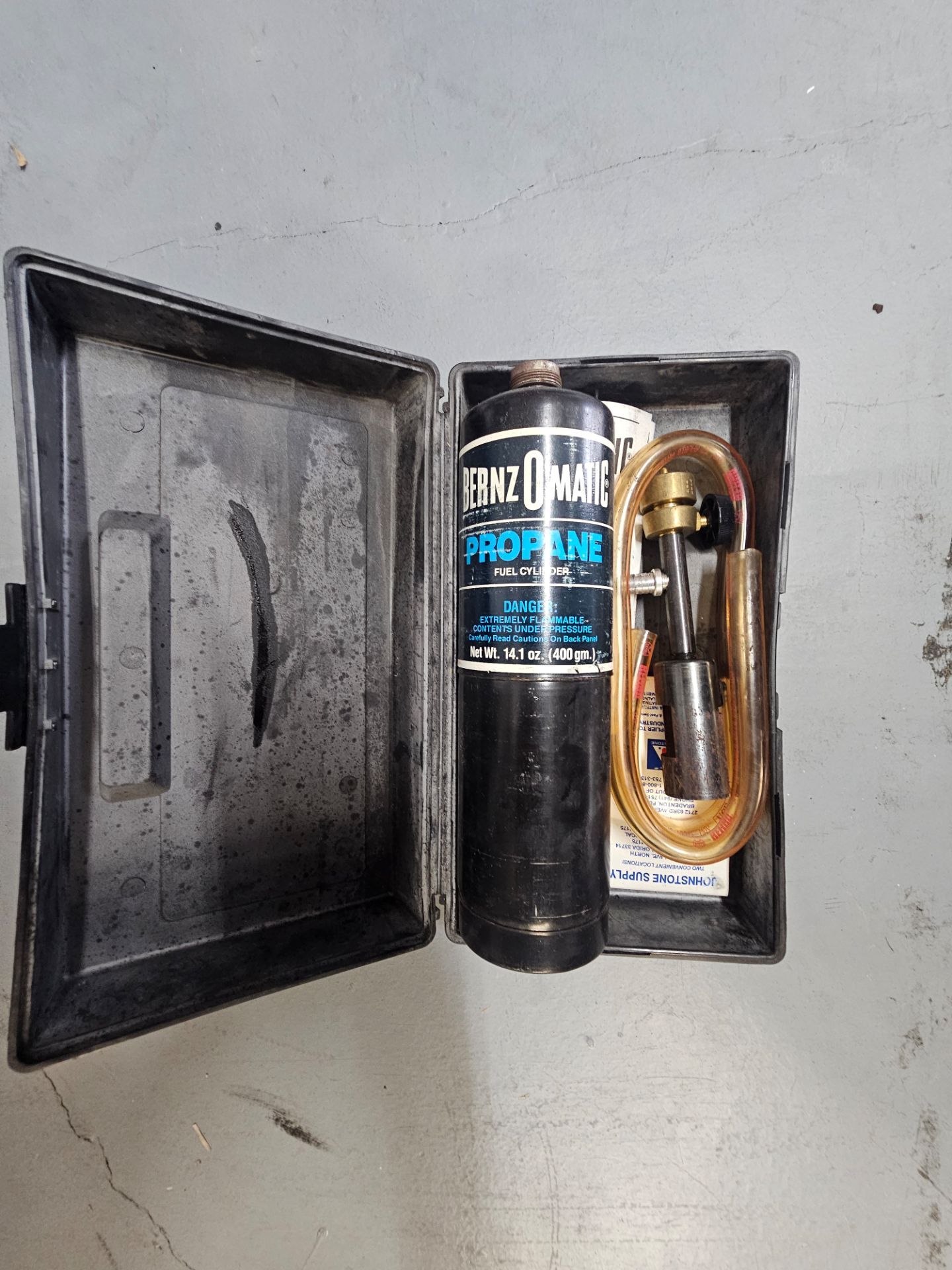 Bernzomatic halide leak detector