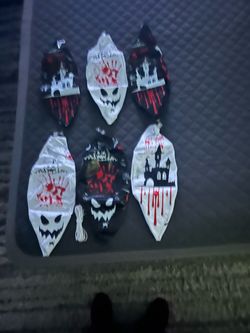Halloween inflatable balls Set of 6