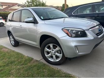 RAV4 EV parts car.