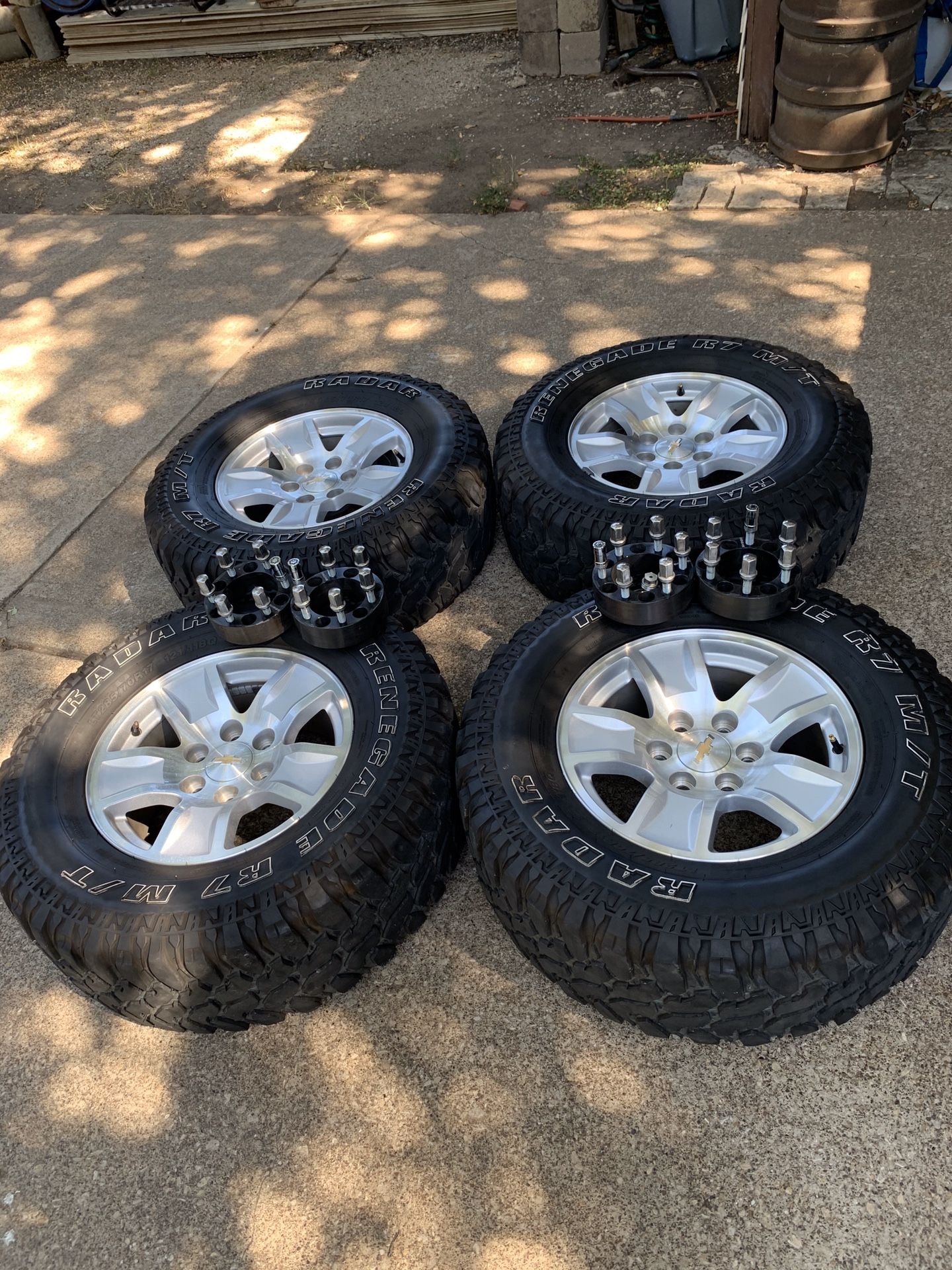 tires and spacers for sale