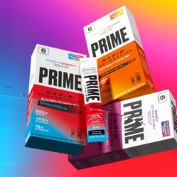 Prime🥤$4 Per Pack & FREE water Bottle