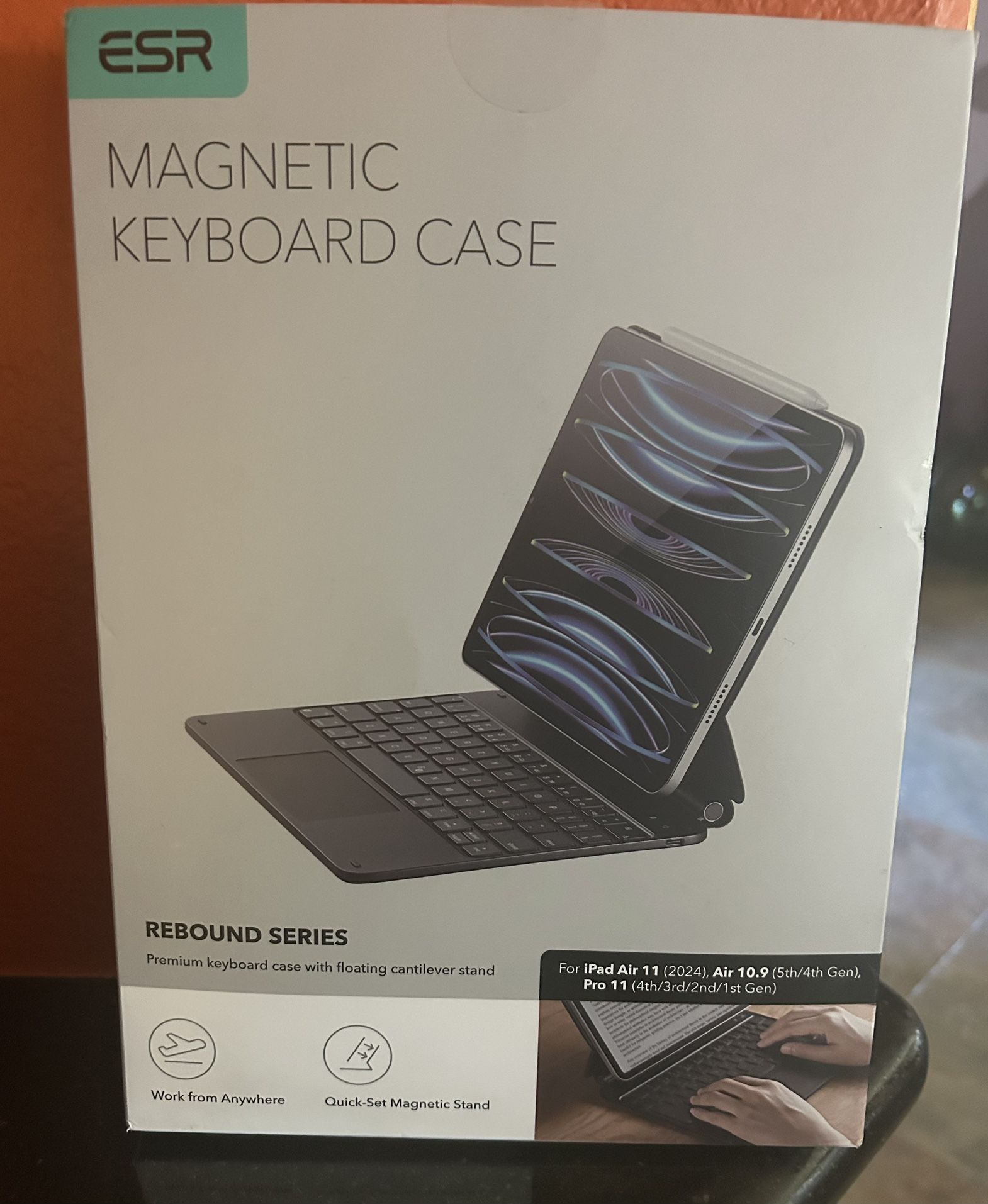 New Magnetic Keyboard Case iPad Air 11, iPad Pro 11