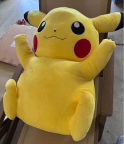 Rare Giant Jumbo Pikachu Pokémon Plush 38” – Official Licensed