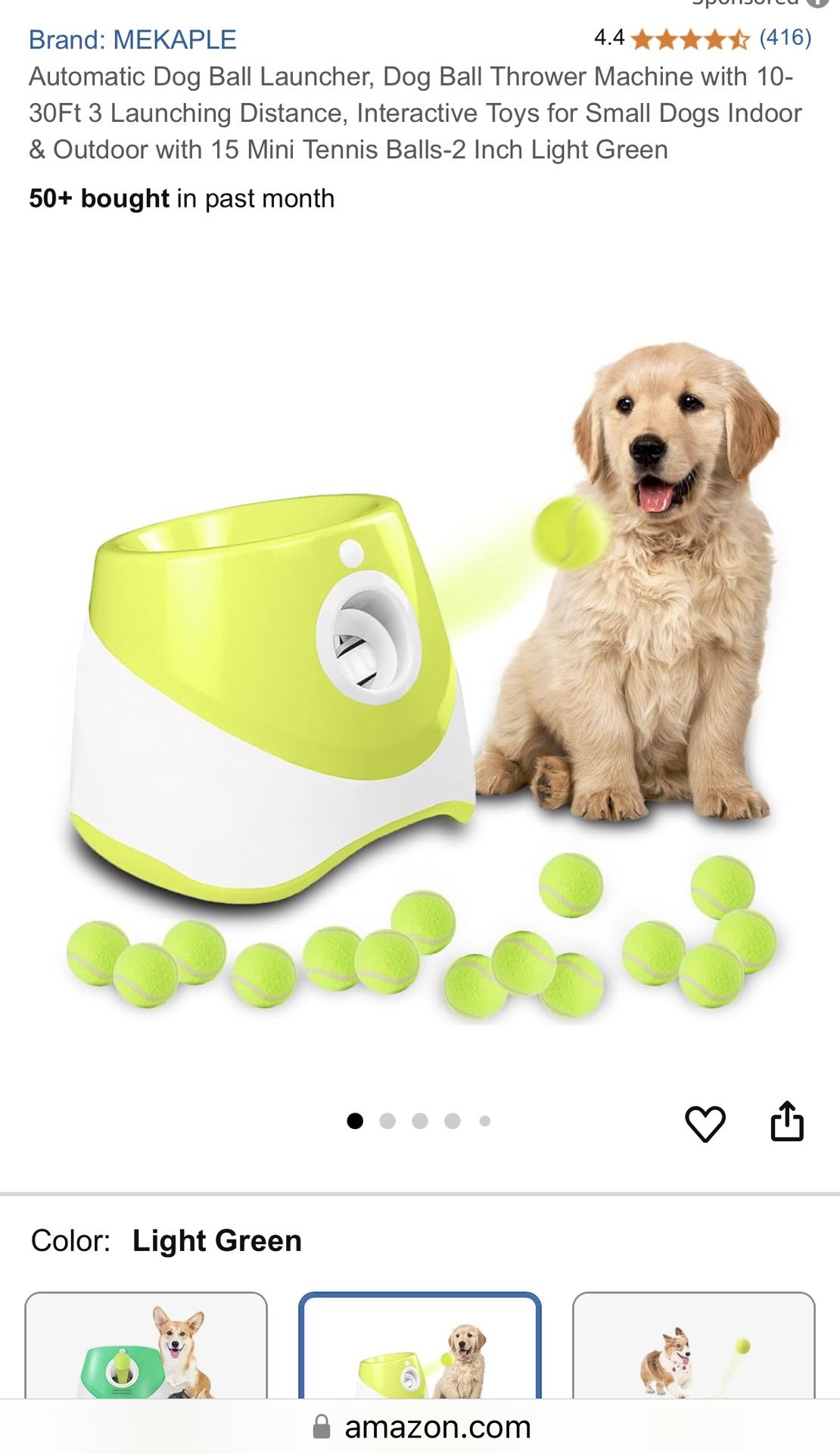 Automatic Dog Ball Launcher [price is firm]