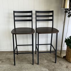 Two Bar Chairs