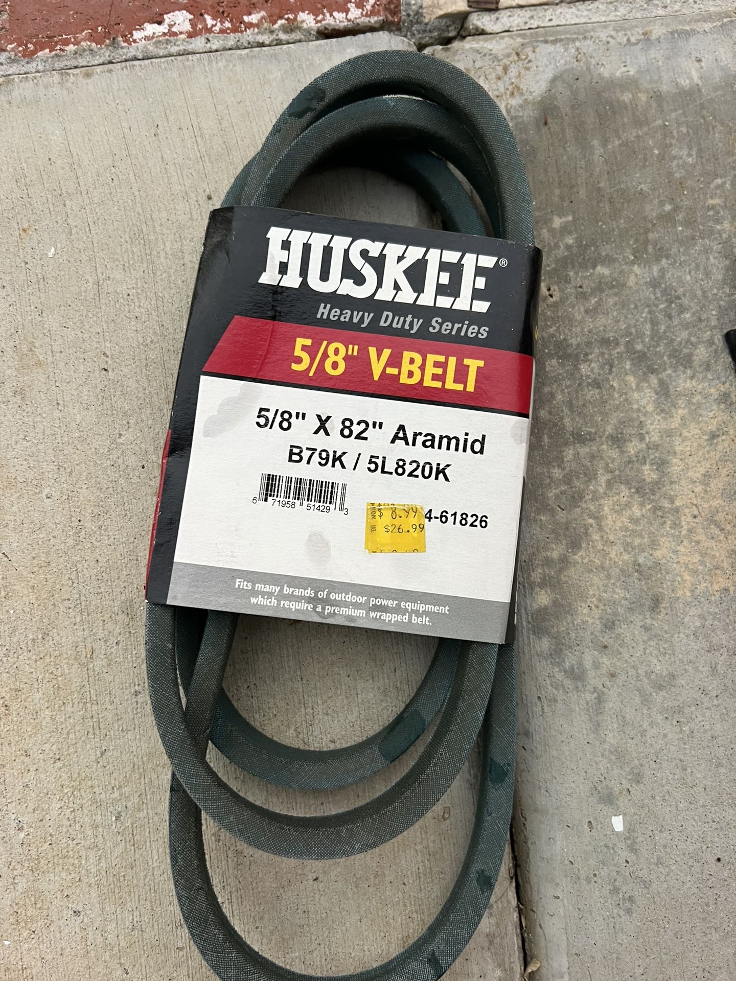 Brand New Belt For Mower/ Machine/ Zero Turn Lawn Mower/ Lawn Tractor, Nothing Wrong With Belt