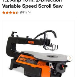 WEN Variable Speed Scroll Saw $50 OBO