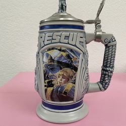 Vintage Avon Rescue Workers stein