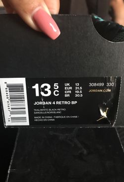 Jordan 4 retro teal