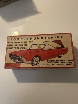  Vintage Ford Thunderbird Toy Car 
