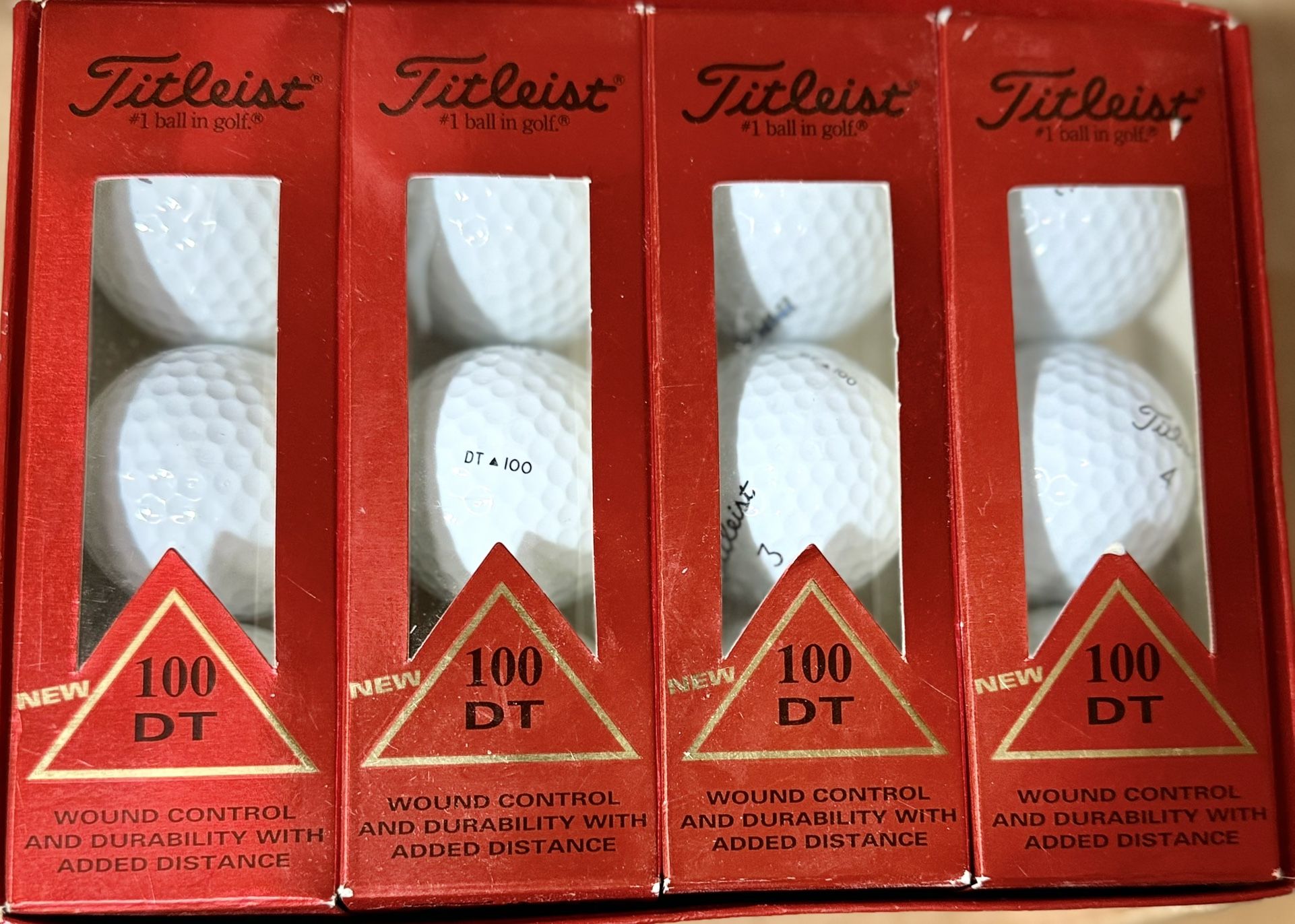 Titleist Dt 100 Golf Balls