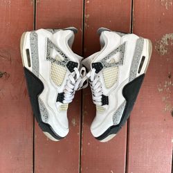 Jordan 4 White Cement