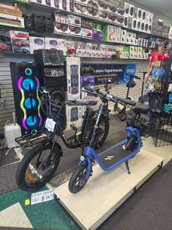 Electric scooter or Ebike available with $50 down-payment to take home , easy online financing available ,100 days interest free