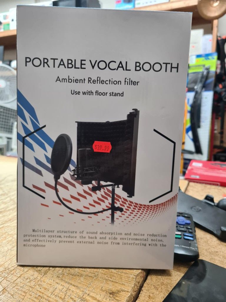 Portable Vocal Booth Ambient Reflection Filter