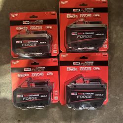Milwaukee Forge Battery 8.0 And 12.0