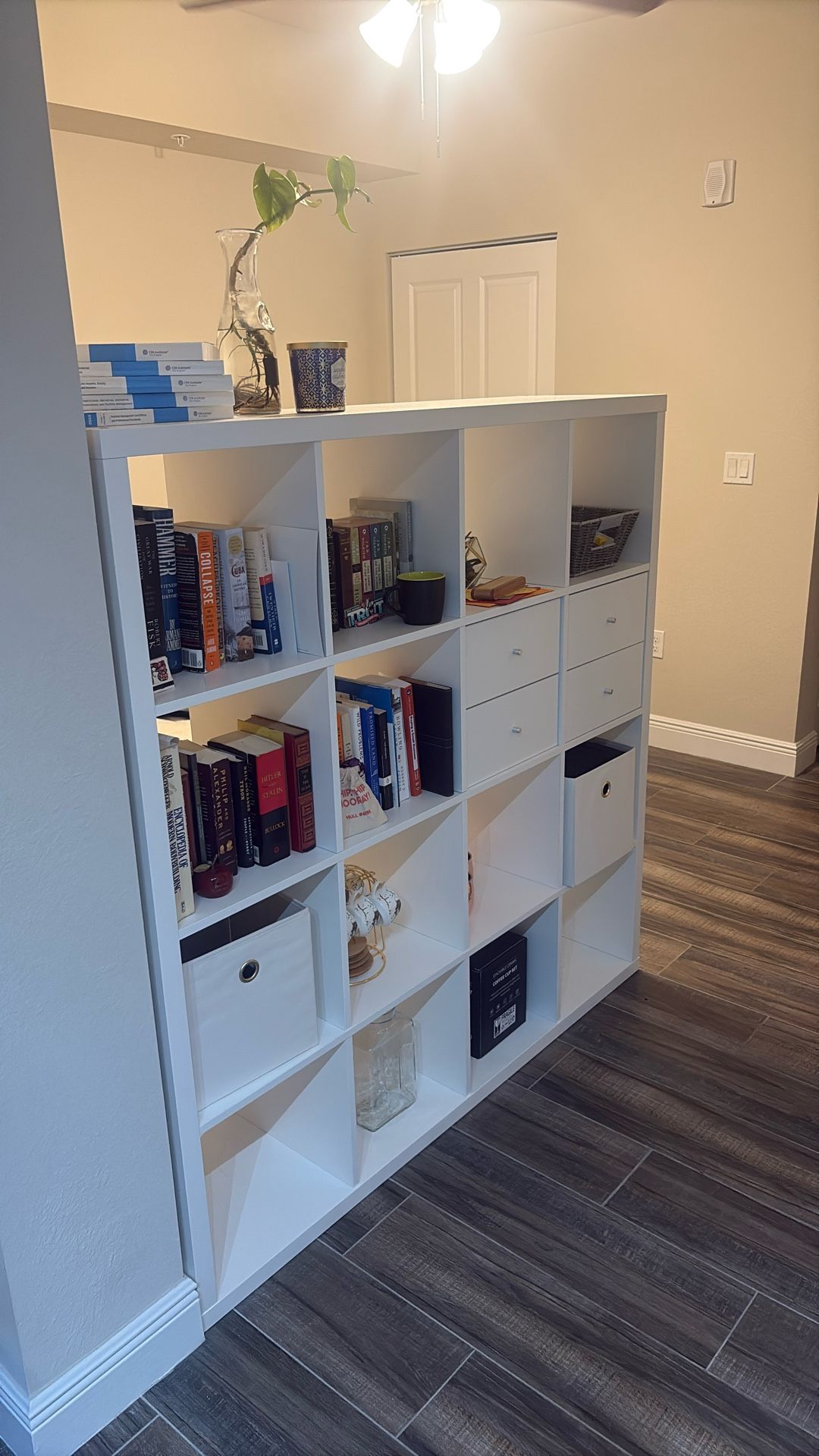 4 X 4 Book Shelf With Drawers
