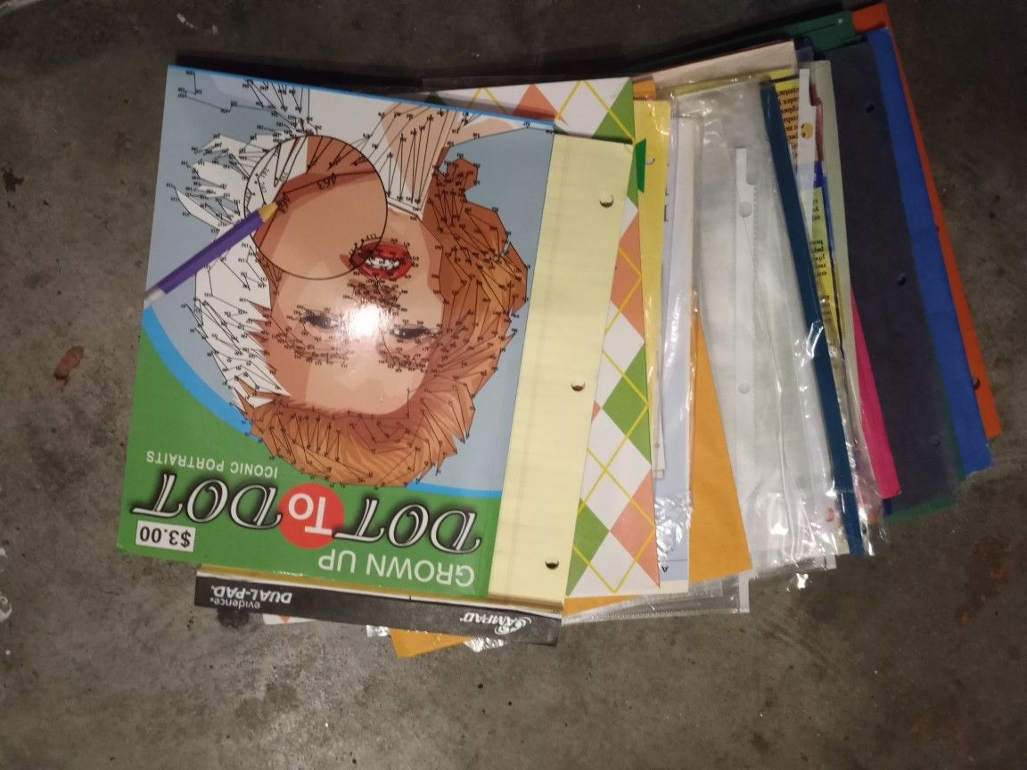 Folders Tablets Dot To Dot Miscellaneous