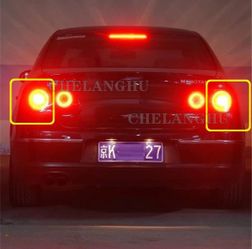 Pair LED Rear Tail Lights for 2006–2010 VW Passat B6 Sedan – New