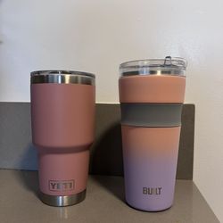 Yeti And Built Brand Tumbler Mug