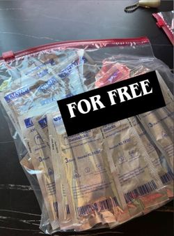 Iodine swabs