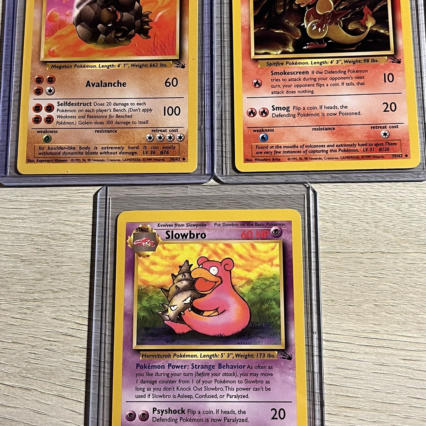 Fossil Set Pokemon Card Bundle - Golem/Magmar/Slowbro Uncommons - Great Condition for Sale in Ronkonkoma, NY - OfferUp Fossil Set Pokemon Card Bundle - Golem/Magmar/Slowbro Uncommons - Great Condition for Sale in Ronkonkoma, NY - OfferUp