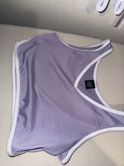 Lavender Racerback Tank Top Size S