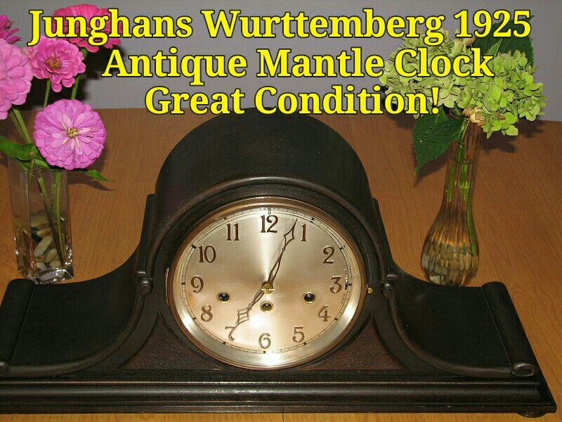 Junghans Wurttemberg 1925 Antique Clock