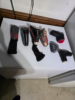 Putter and rescue club covers