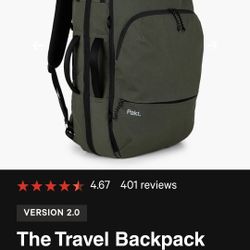 Pakt Travel Backpack