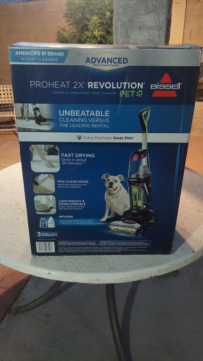 Proheat 2× Revolution Carpet Deep Cleaner