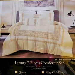 KING / CAL KING 7 PIECES COMFORTER