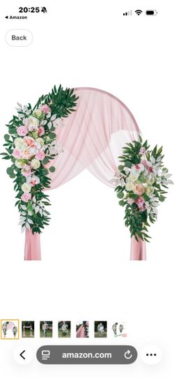Wedding arch flowers