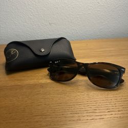 Ray-Ban Polarized Tortoise Sunglasses – 53mm – Brown Lenses (Includes Case)