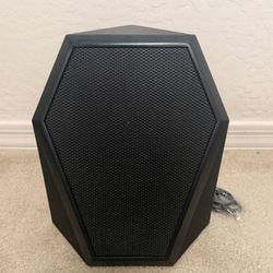 Pinnacle Speakers 300 Watt Corner Loaded Powered Subwoofer 