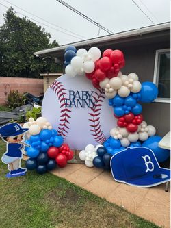 Baseball theme baby shower or birthday party